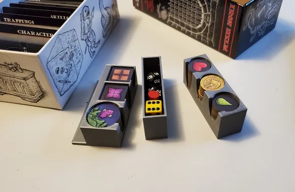 Iron Helm - Token and Dice Insert