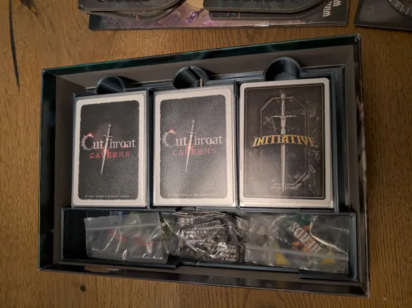 Cutthroat Caverns Inlay (with Sleeves)