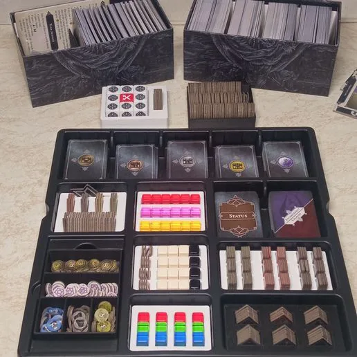 The Elder Scrolls V: Skyrim – The Adventure Game Box inserts