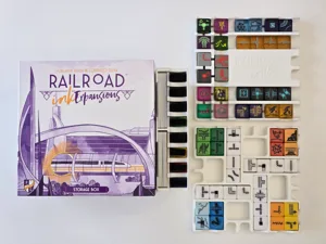 Railroad Ink w/ALL Expansions - Organizer Insert