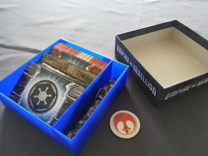 Star wars Empire VS rebellion card game insert