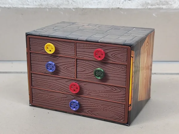 Gloomhaven Buttons and Bugs Drawer Insert