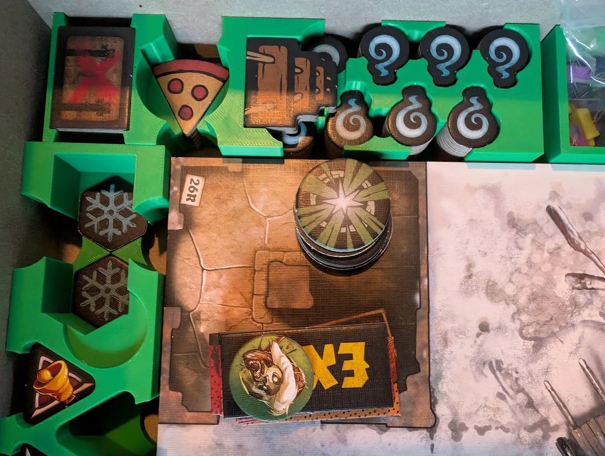 Zombicide White Death Token Organizer
