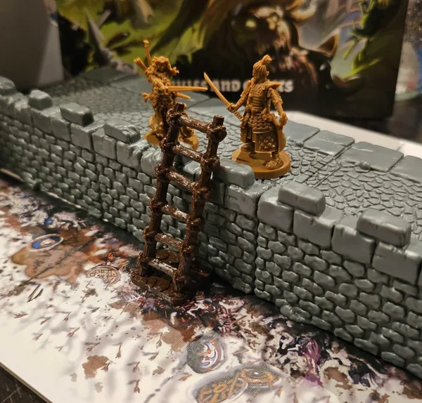 Zombicide White Death Ladder Remix - FDM-Friendly & Stable