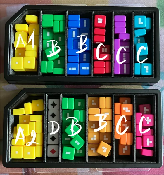 Square One - sorting trays