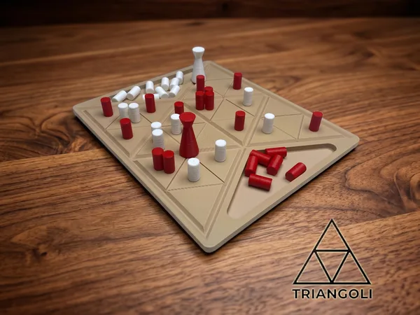 TRIANGOLI Strategic Area Control Boardgame (2 Players)