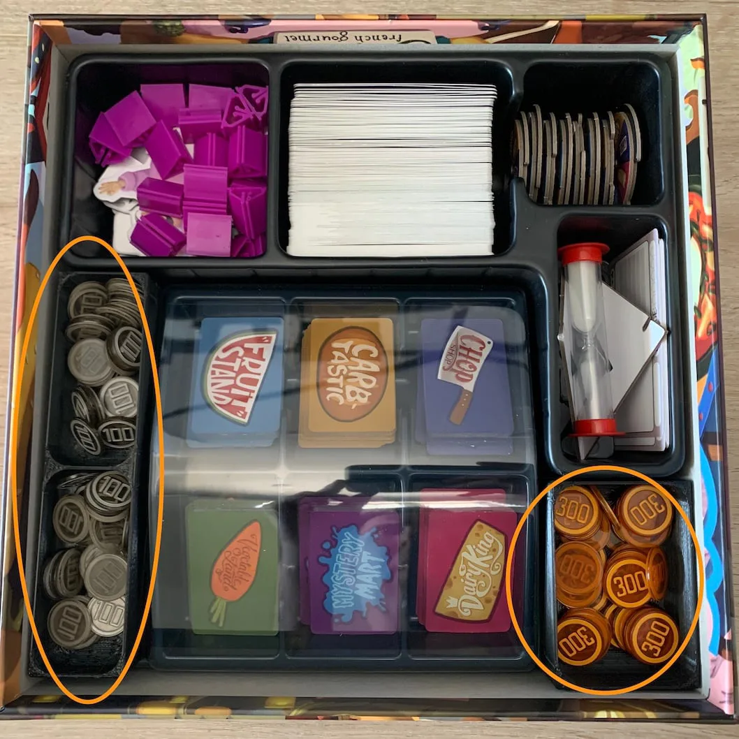 Rival Restaurants Deluxe Edition Money Trays