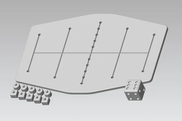 Pente Grammai (five lines) Board Game