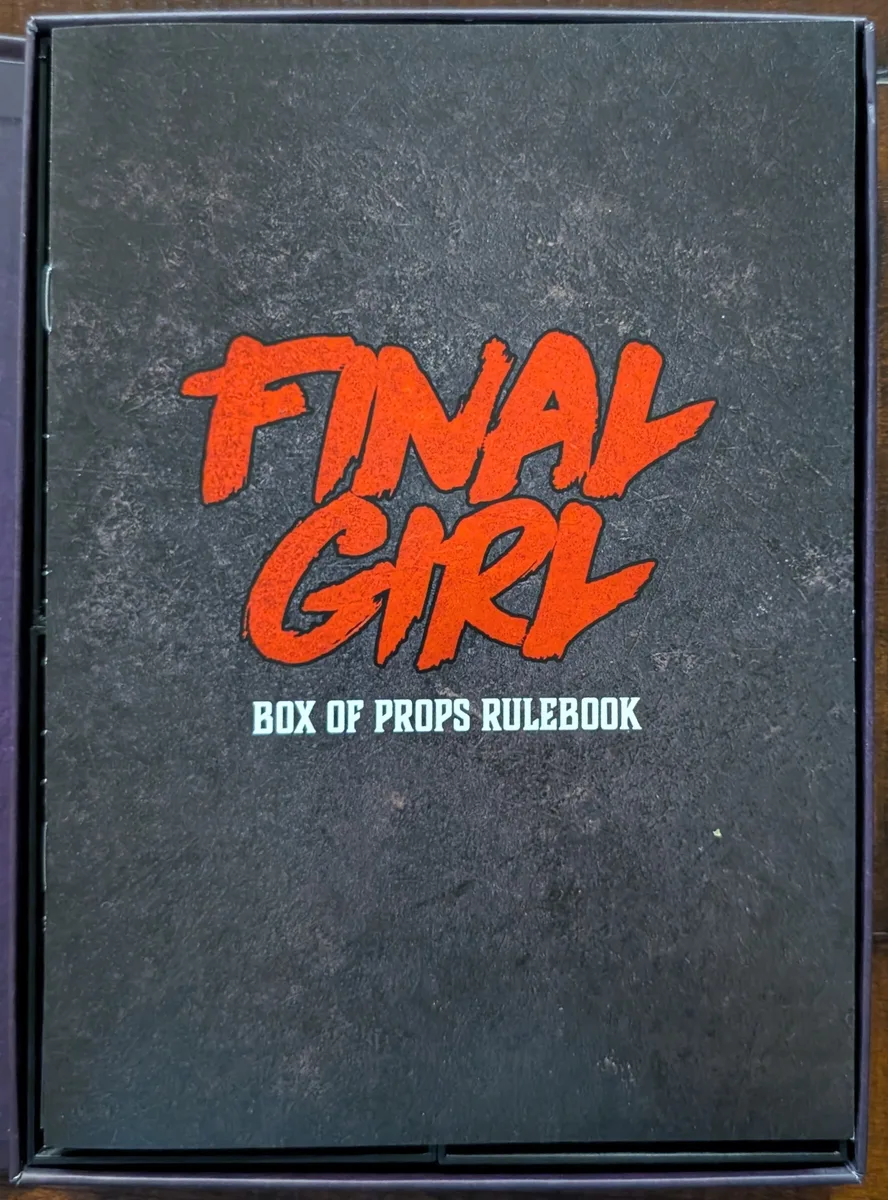 Final Girl - Vignette and Extras Insert