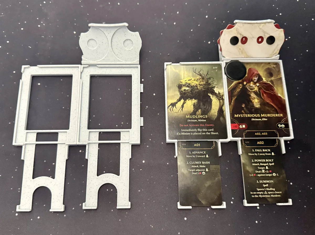 Lands of Evershade Enemy Card Tray