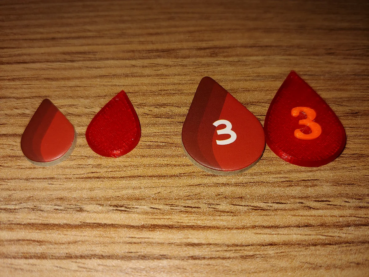 Vampire The Masquerade: Vendetta - Blood token