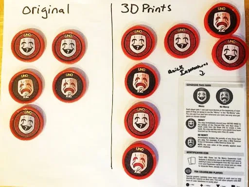 Uno No Mercy Expansion Coins
