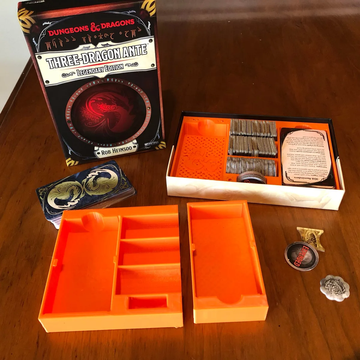 Three-Dragon Ante Replacement Box Insert