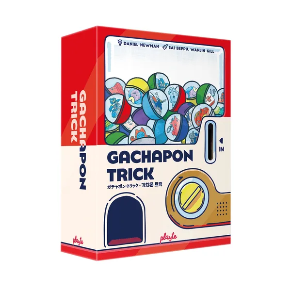 Playte Insert - Gachapon Trick  - Unique Trick Taking & Set Collection Card Game