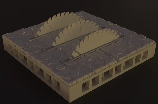 Saw trap dungeon tile - openlock