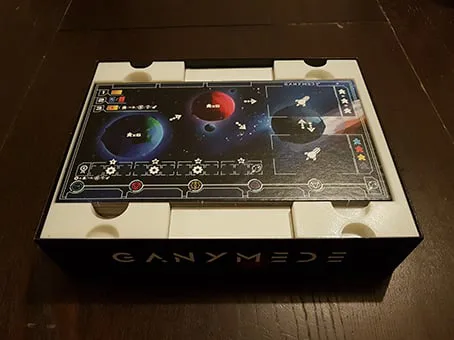 Ganymede + moon tray and game organizer (1st french edition)