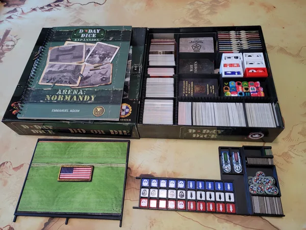 D-Day Dice 2nd Edition Insert + Expansions