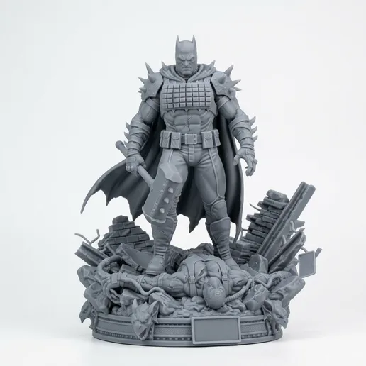 Absolute Batman  Scenic Miniature - Victory Over  Bane - Batman Miniature Game