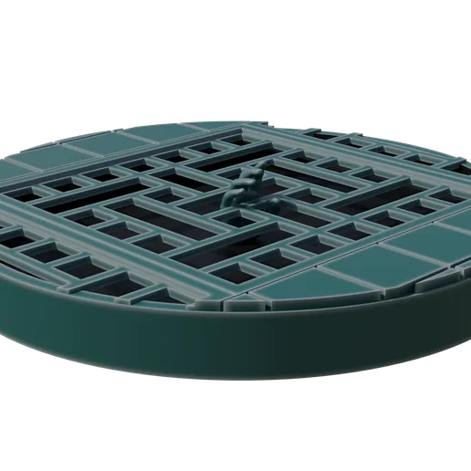 Sewer grate tokens (Batman Miniature Game)