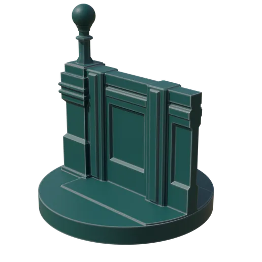 Lamp post wall tokens (Batman Miniature Game)