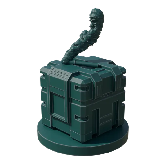 Lamp post crate tokens (Batman Miniature Game)