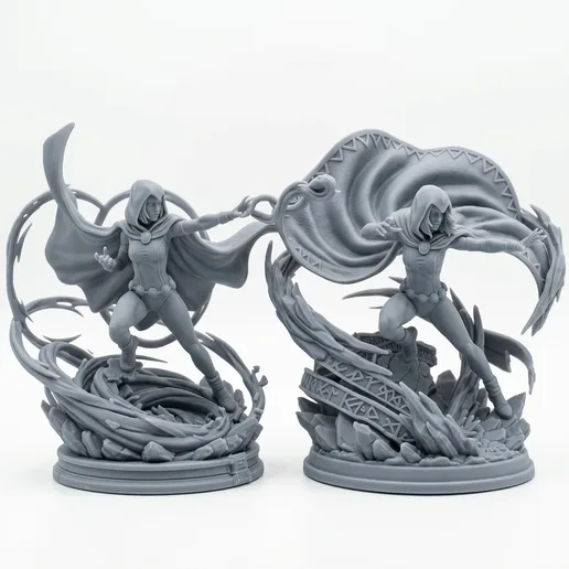 Raven Comics Dual Pose - 32mm Batman Miniature Game Scale