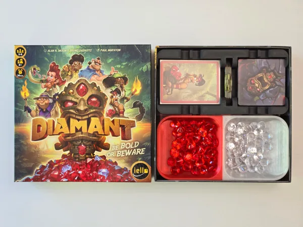 Diamant/Incan Gold  - Organizer Insert