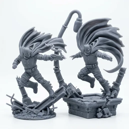 Batman Frank Miller Armor Dual Pose - Batman miniature game-