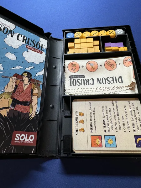 Dieson Crusoe Board Game Insert