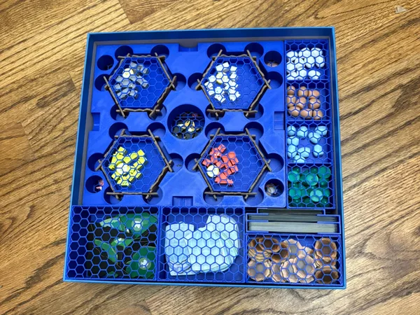 Sky Garden Board Game Insert w/ Expansions Sleeved