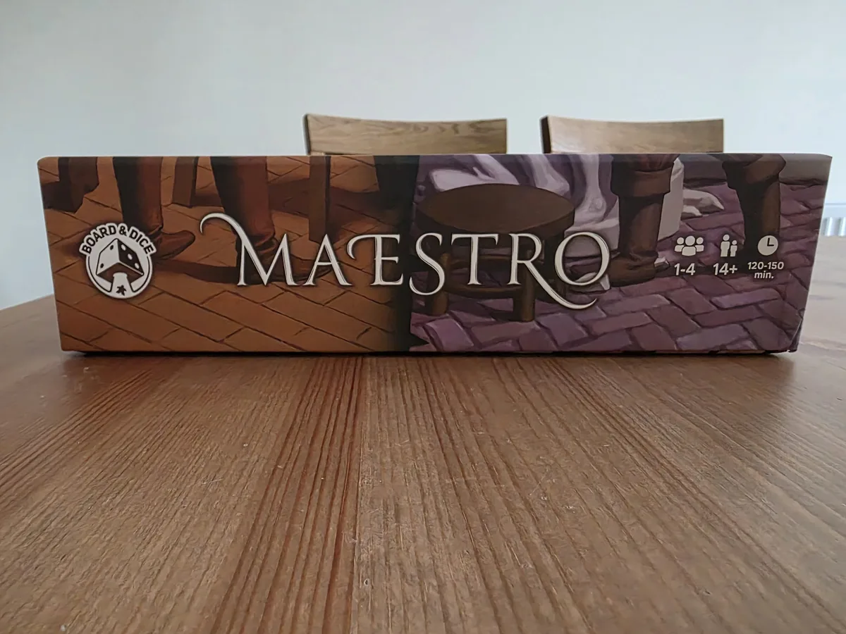 Maestro Board Game Insert Organizer