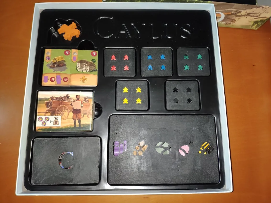 Caylus 1303 insert with lids
