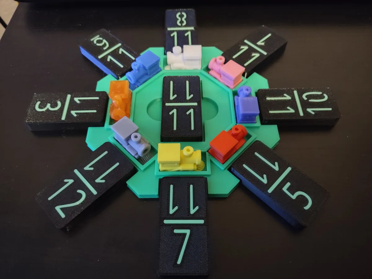 Hub for Mexican Train Domino's