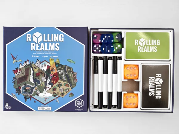 Rolling Realms w/expansions - Organizer Insert
