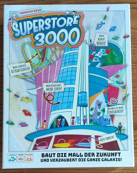Superstore 3000 - Board Game Insert - Sleeved Cards