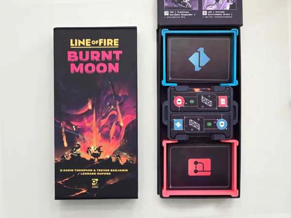 Line of Fire: Burnt Moon - Organizer Insert