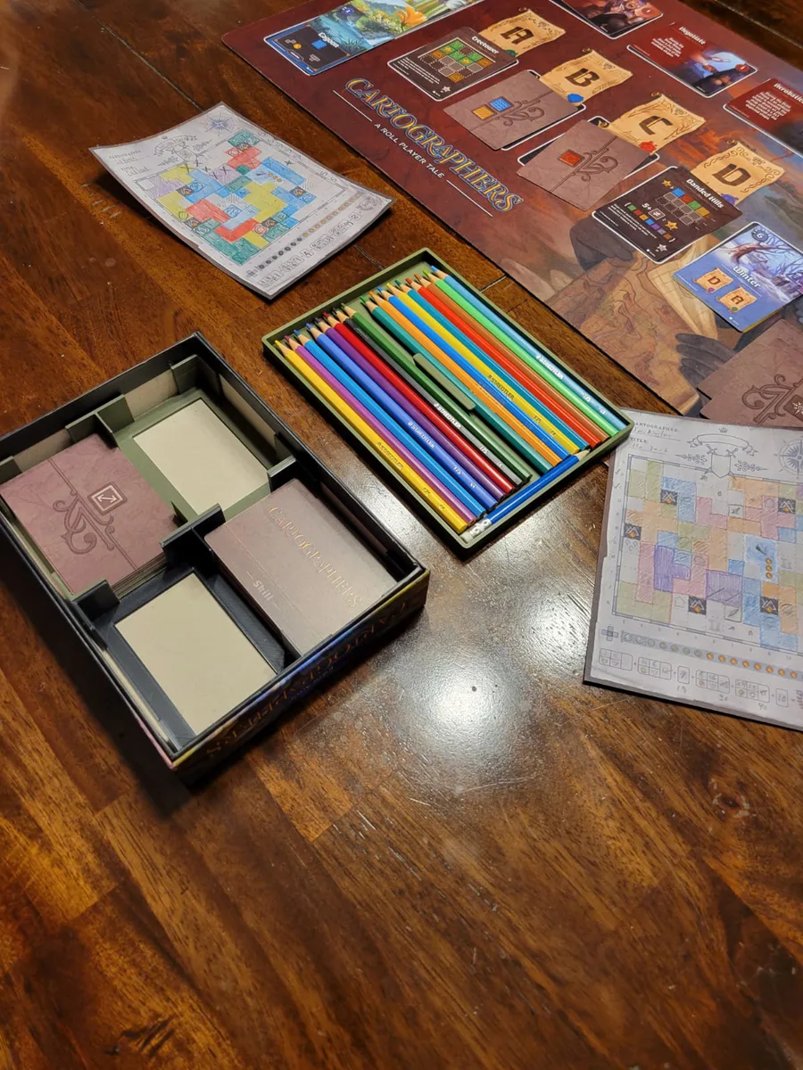 Cartographers + Heroes + Maps