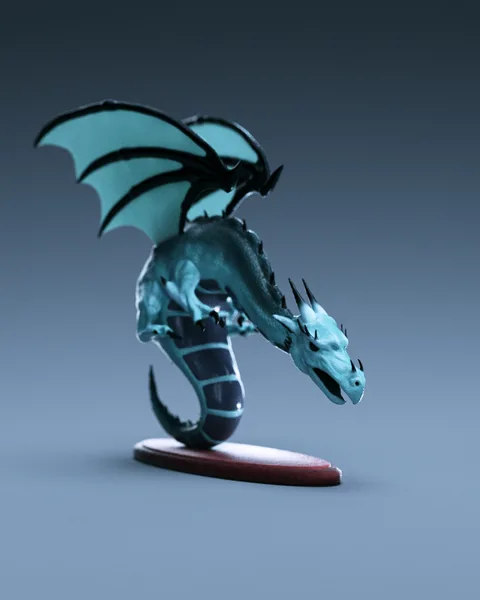 Dragon 3D Miniature - andor junior the family fantasy game