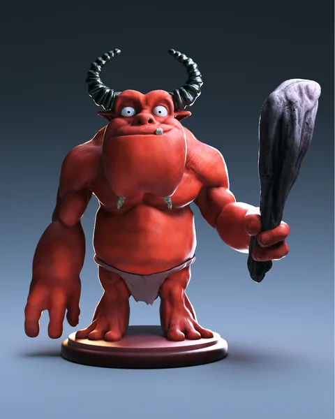 Cavetroll 3D Miniature - andor junior the family fantasy game