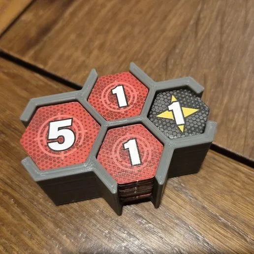 Metal Gear Solid: the Board Game Tokens tray