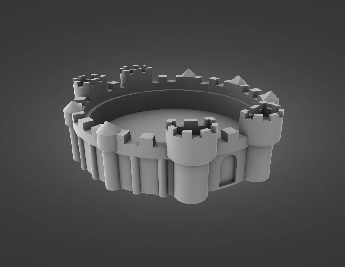 City walls for the Settlers of Catan "Cities & Knights"