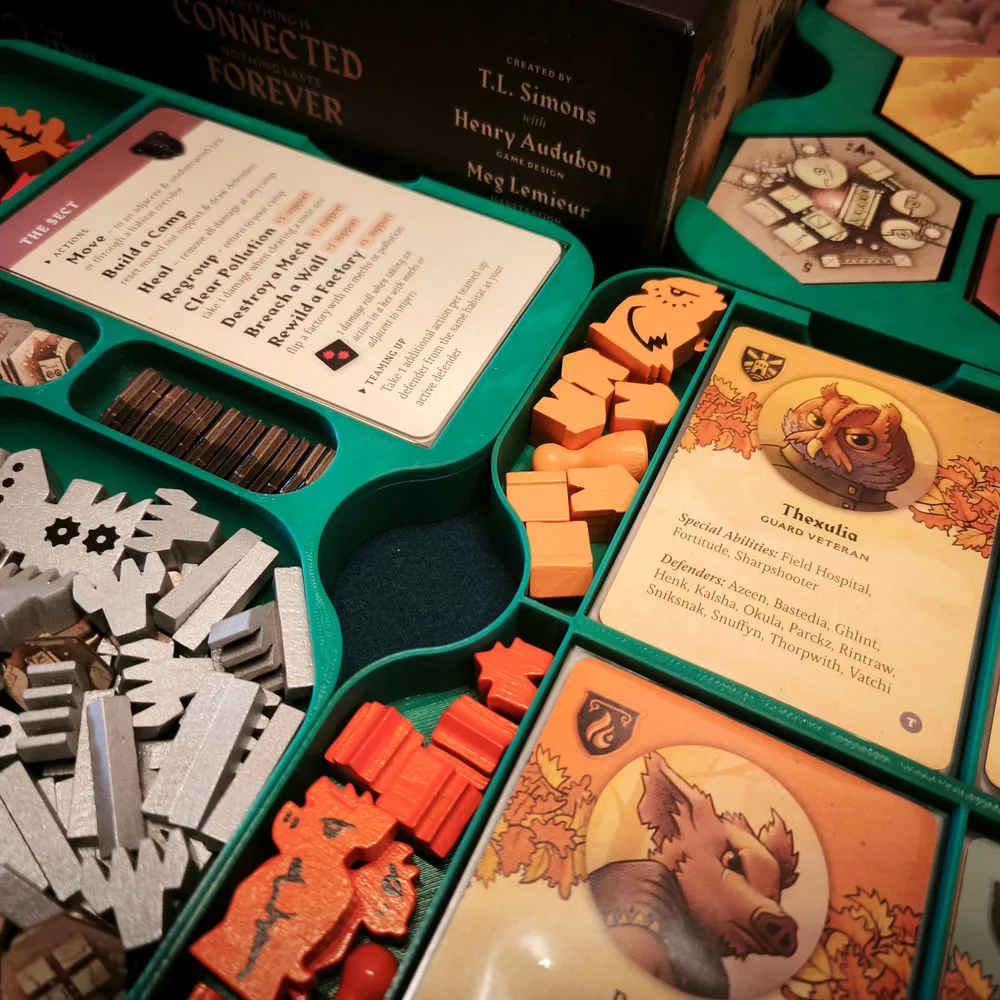 Defenders of the Wild 3D Printable insert
