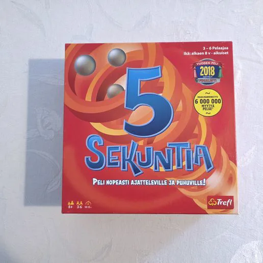 5 Second Rule  / 5 Sekuntia 3D Print Insert/Organizer