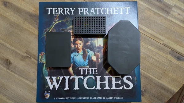 The Witches boardgame organizer