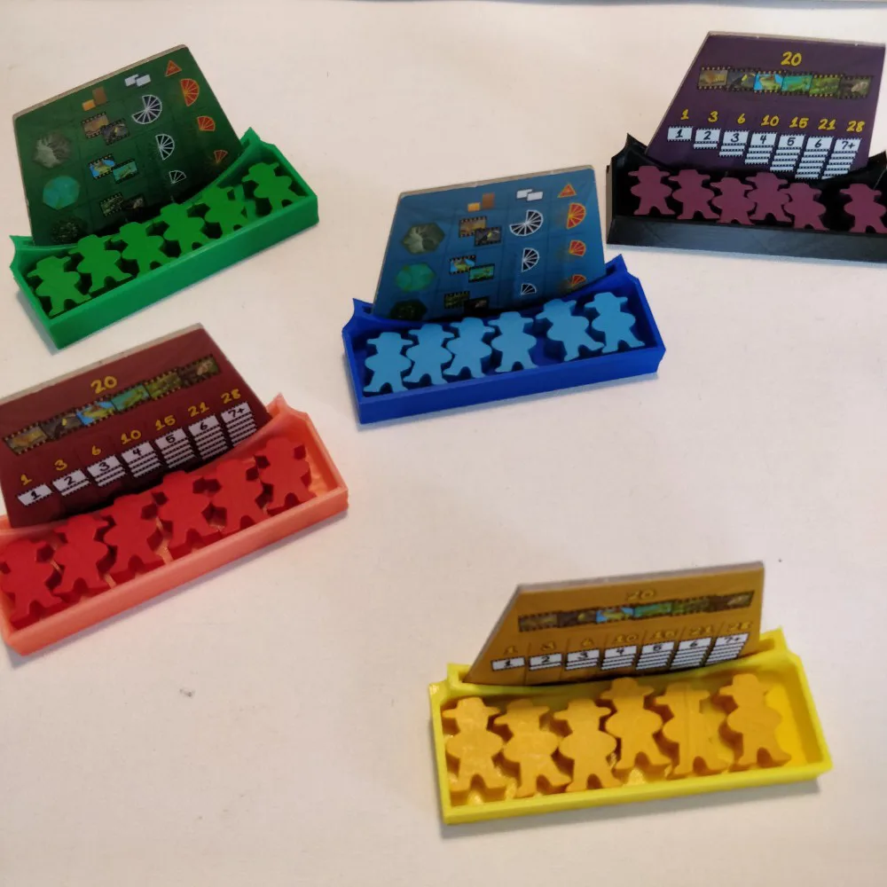 Costa Rica - Meeple Tray