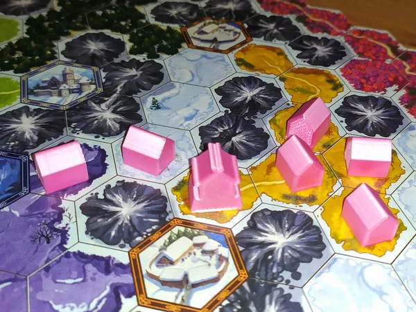 Player Tokens for Winter Kingdom