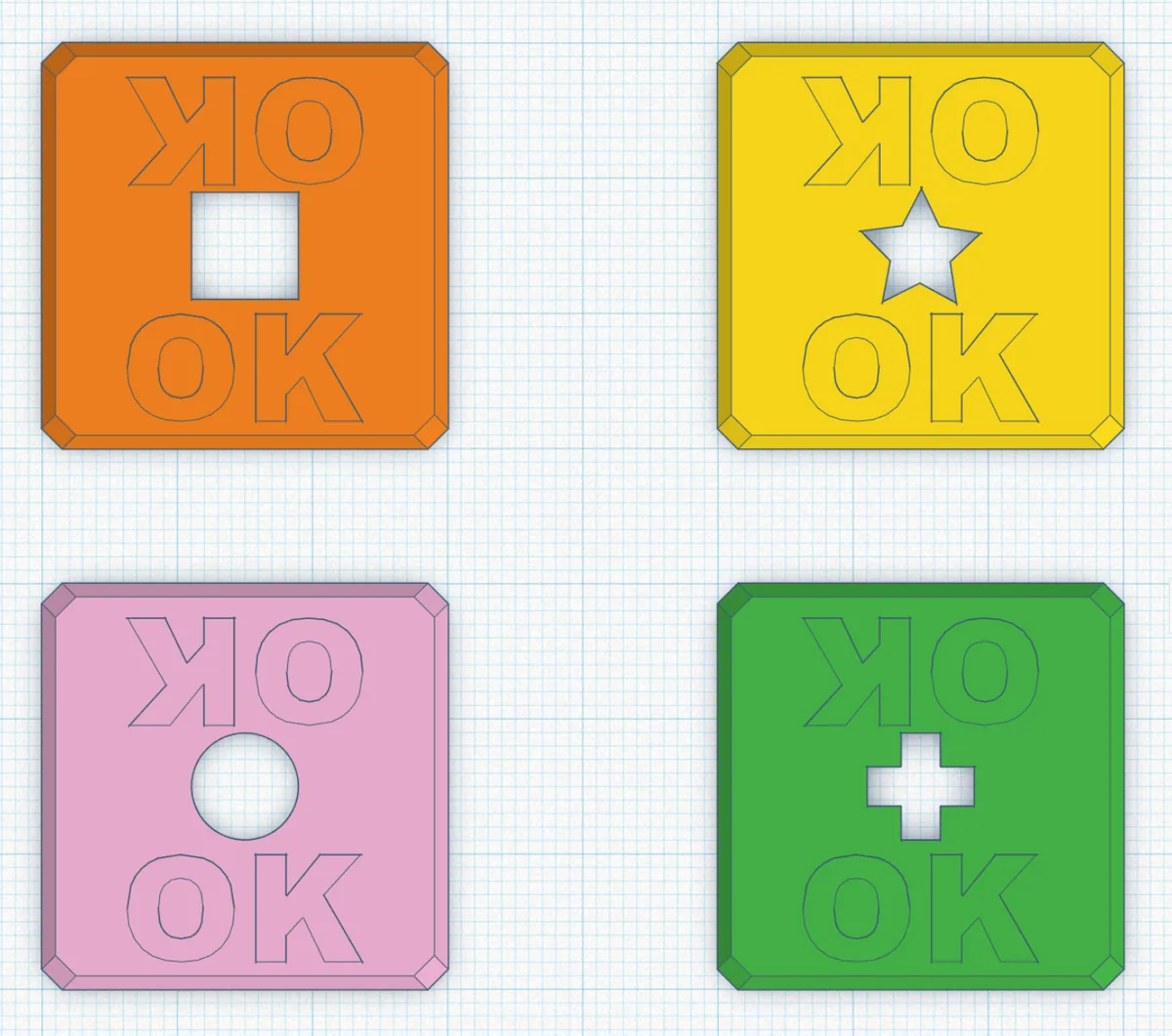 OK Play (Cinco Linko) for the Color Blind
