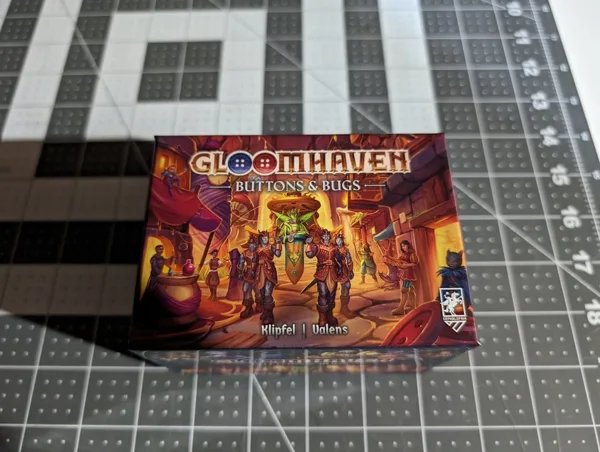 Gloomhaven Buttons and Bugs insert - Sleeved cards Compatible