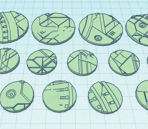 Core Space First Born Miniature Bases 24mm and 40mm