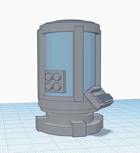 SciFi Terrain Medical Bay Healing Tank Core Space Stargrave Star Wars